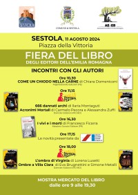 11 agosto 2024 - Fiera del libro di Sestola